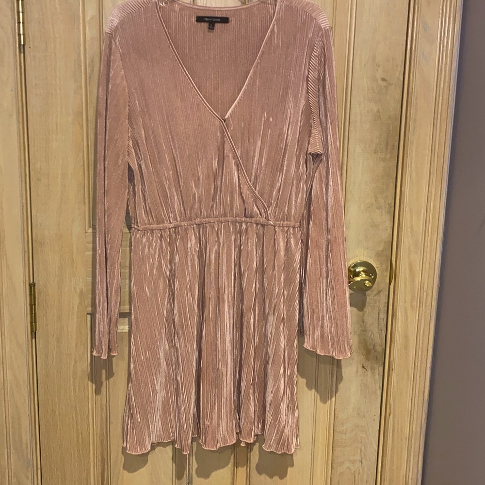 Pink Flowy Dress
